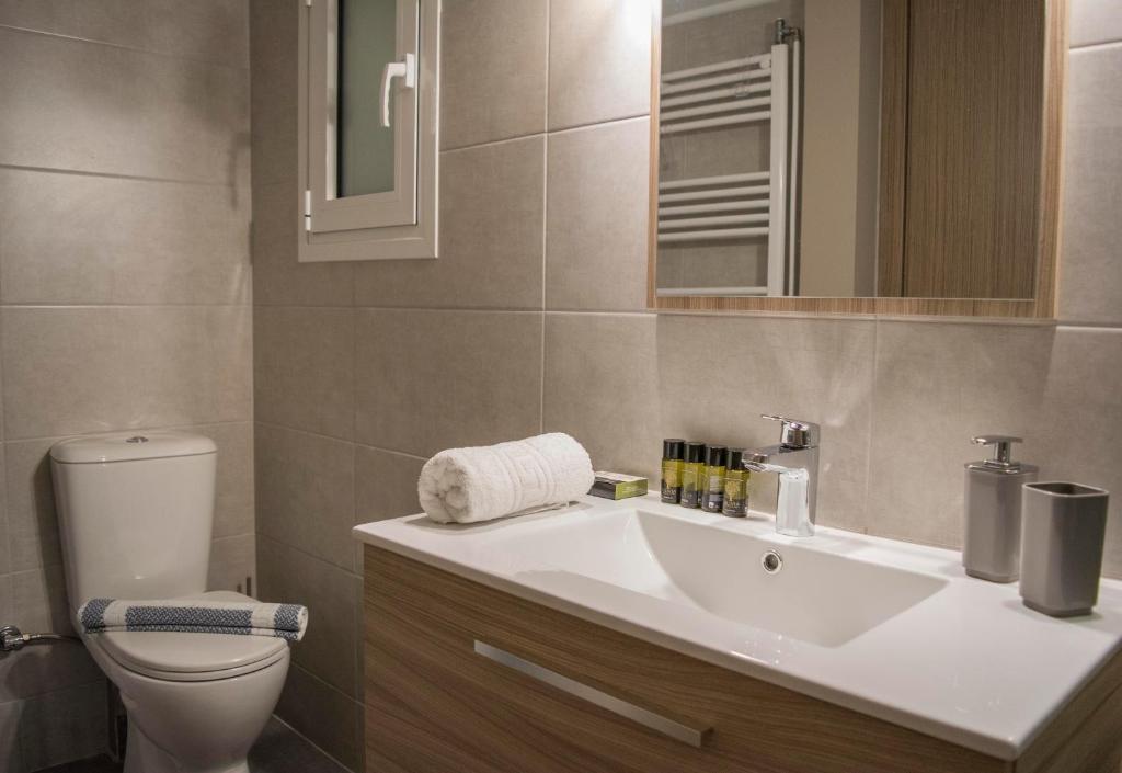 Kúpeľňa v ubytovaní Chic and Minimal apartment close to Thissio Metro