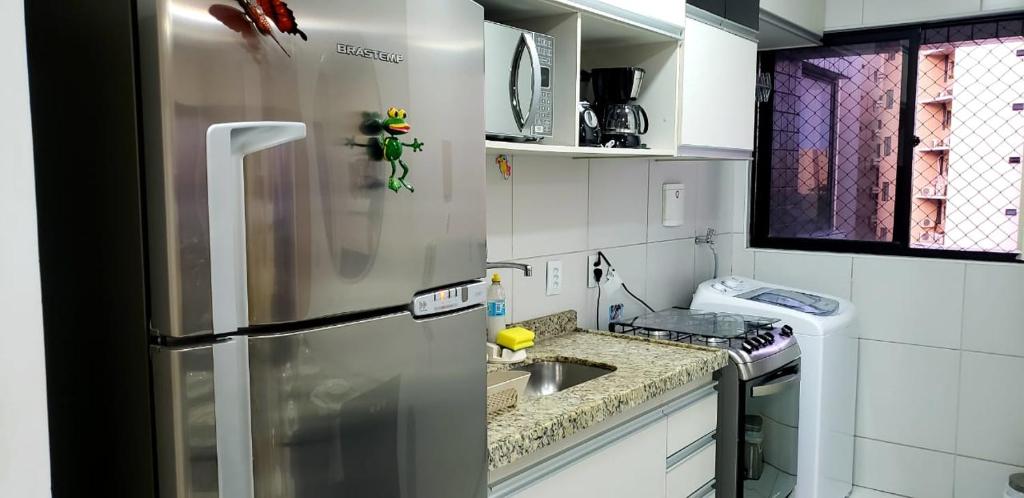  Apartamento Pé na Areia