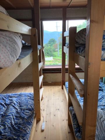 Obasute Guesthouse Nakaraya - Lit Superposé Dans Une Salle De Dortoir Féminine