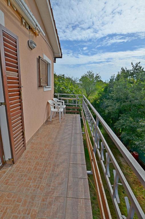 Balkón nebo terasa v ubytování Apartments Josip