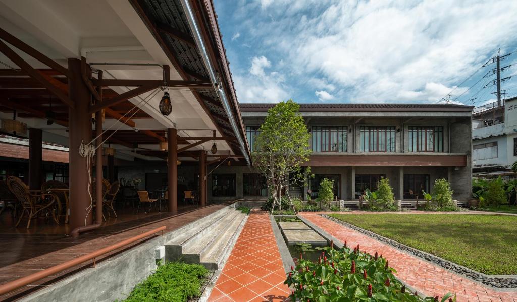 Zahrada ubytování Kasayapi Hotel