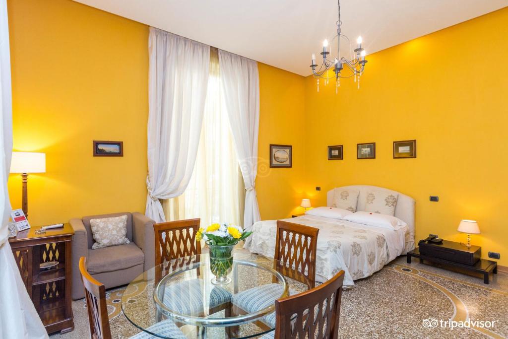 Posteľ alebo postele v izbe v ubytovaní B&B Orsini 46