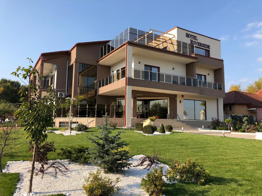 Zahrada ubytování Residence Riverside