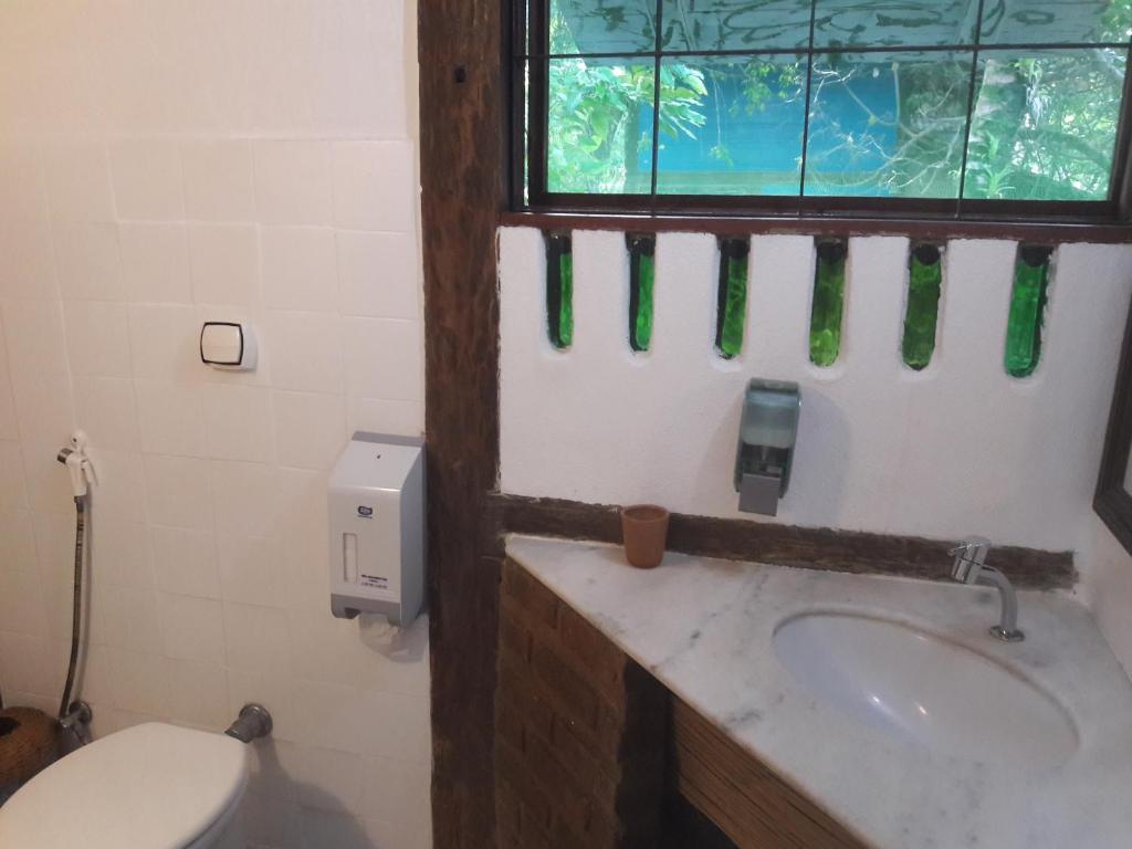 Um banheiro em Pousada Macunaima