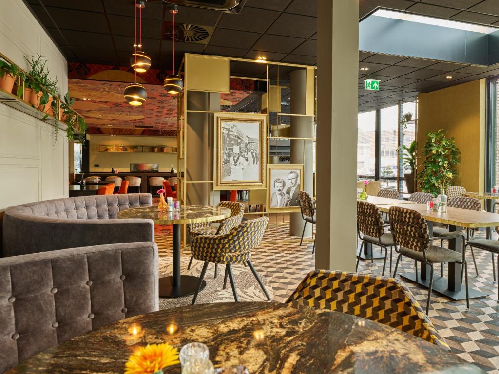 Posezení v ubytování Hotel Restaurant Grandcafé 't Voorhuys