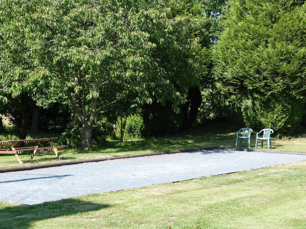 Zahrada ubytování Camping Le Picard