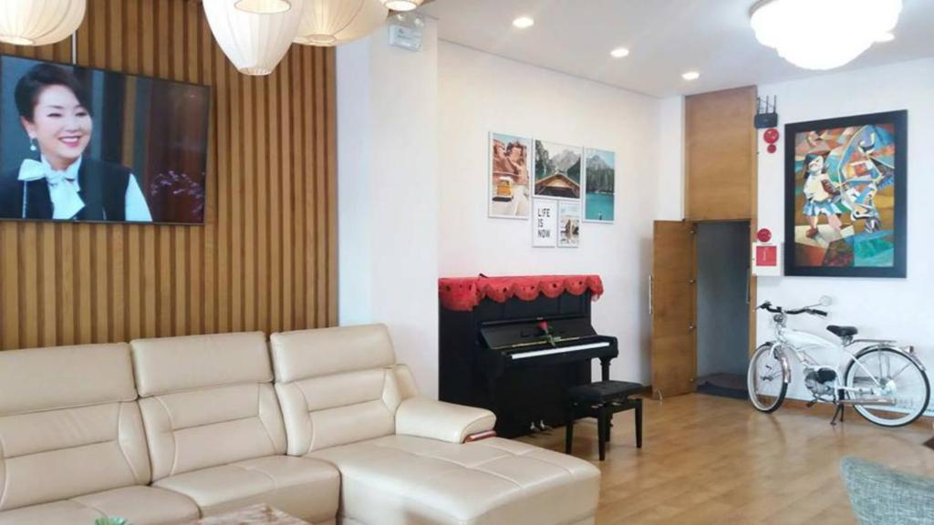TV/trung tâm giải trí tại KaKa Hotel Han River