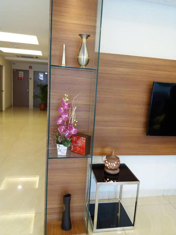 TV a/nebo společenská místnost v ubytování NU Hotel @ KL Sentral