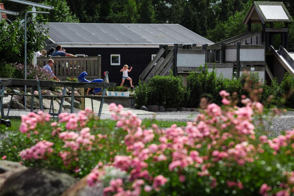 Zahrada ubytování Hasle Camping (Empty Lots)