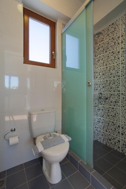 Kúpeľňa v ubytovaní Kladissos Villa