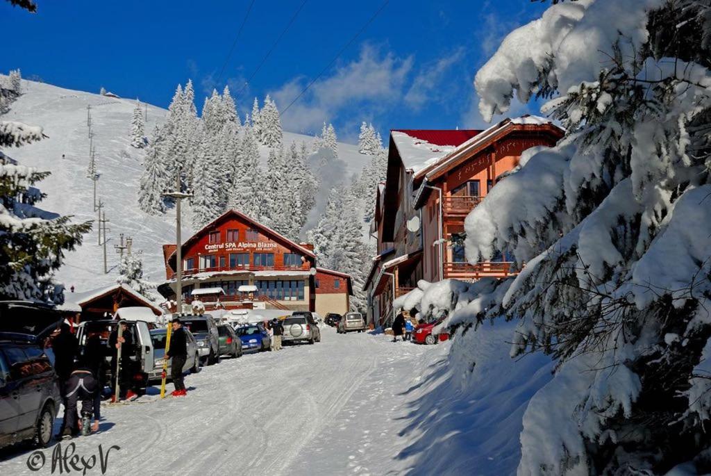 겨울의 Complex Turistic Alpina Blazna Sant
