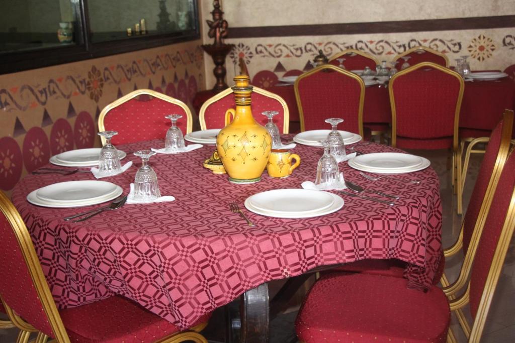Comida en el hotel o alrededores