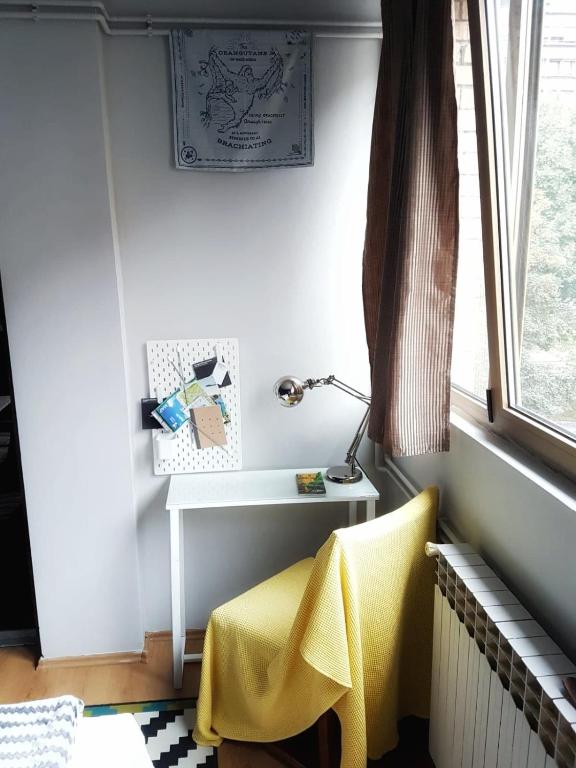 Posezení v ubytování Blue Dreams Apartment