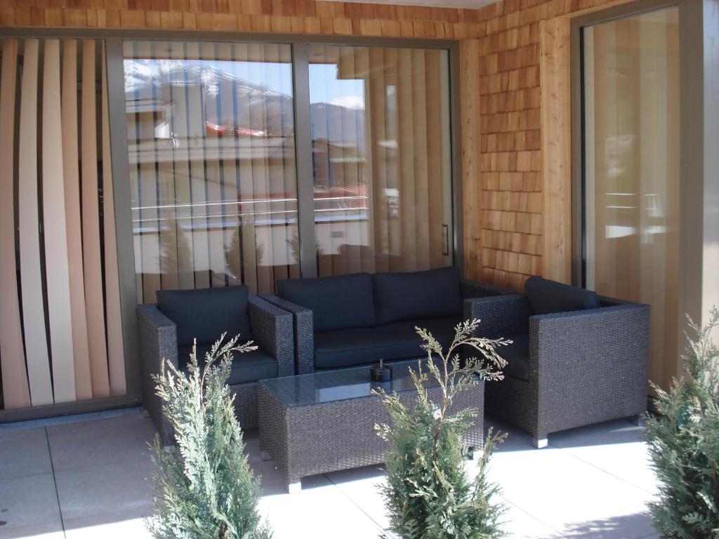 Część wypoczynkowa w obiekcie Appartement Living Schönwies including Zell am See-Kaprun summercard