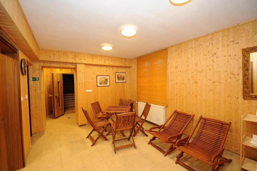 Posezení v ubytování Hotel Prince de Ligne
