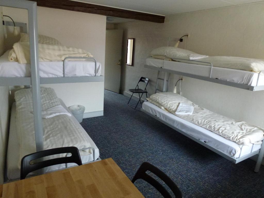 Postel nebo postele na pokoji v ubytování Danhostel Frederikshavn City
