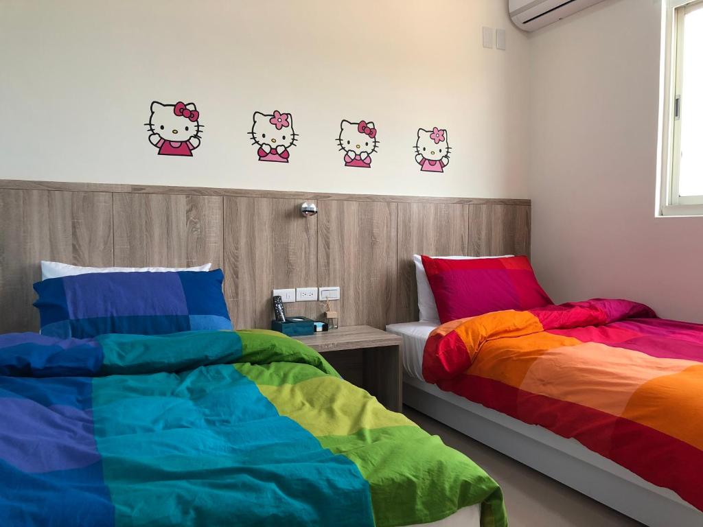 Postel nebo postele na pokoji v ubytování Country House Homestay