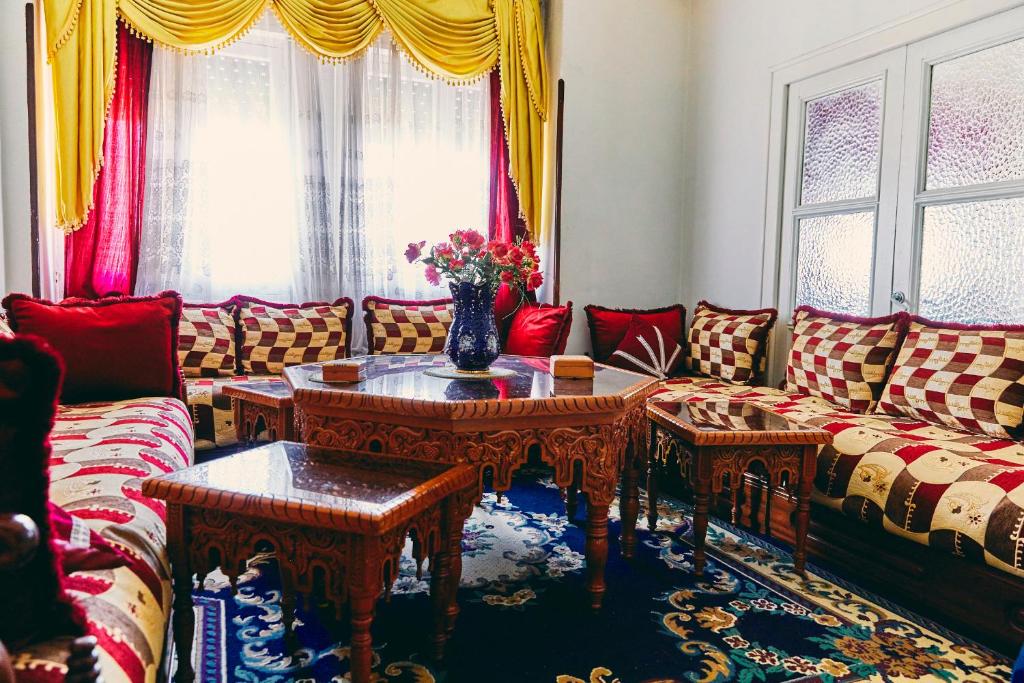 Zona de estar de Tetouan house