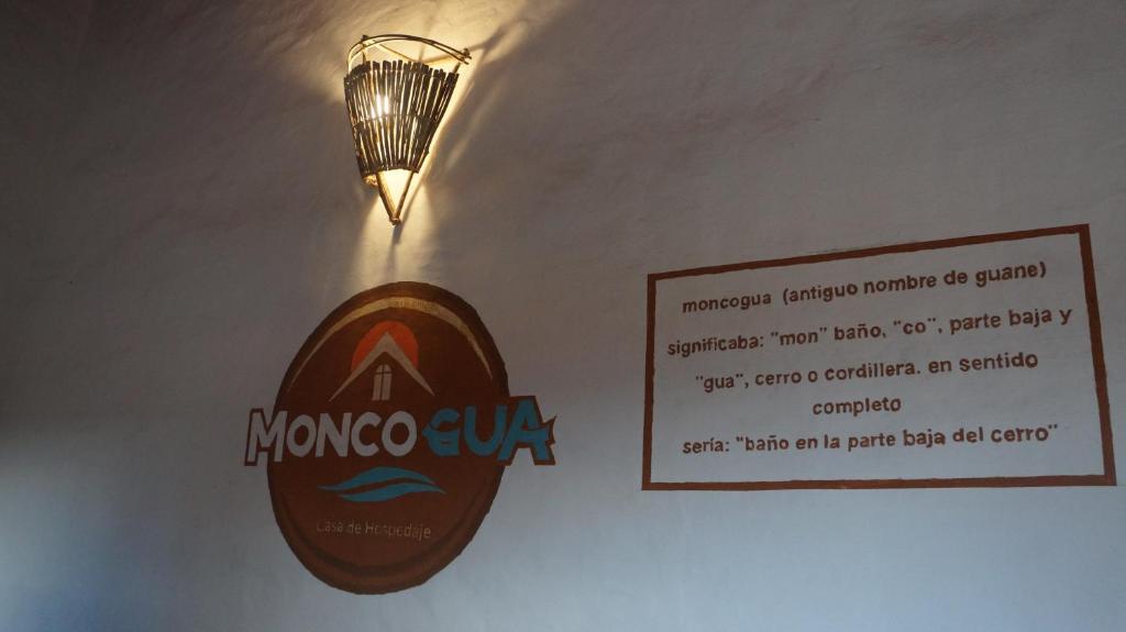 Certificat, premi, rètol o un altre document de MONCOGUA Casa de Hospedaje