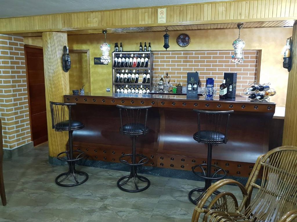 Lounge nebo bar v ubytování Hotel Villa