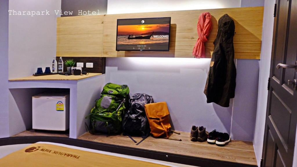 Kuchyň nebo kuchyňský kout v ubytování Tharapark View Hotel - SHA Plus