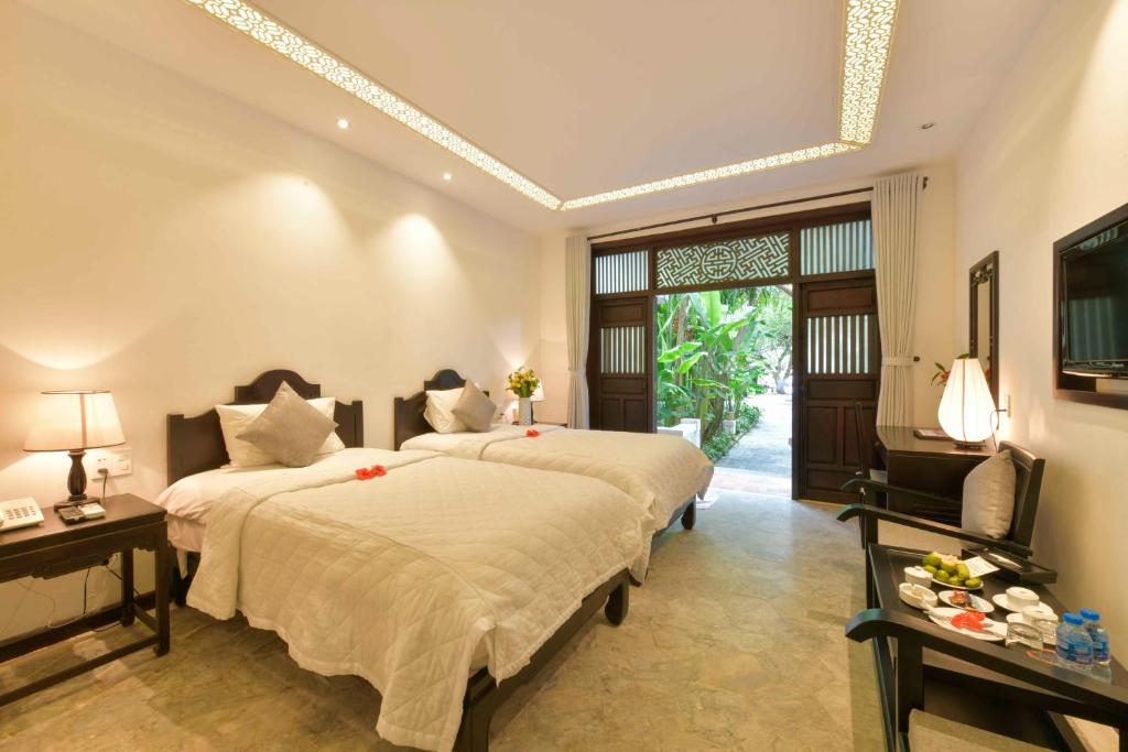 Phòng Giường Đôi/2 Giường Đơn Nhìn Ra Vườn