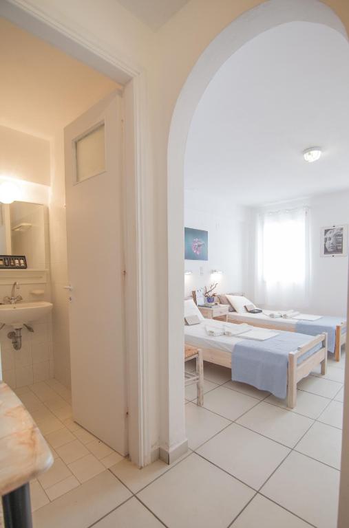 Postel nebo postele na pokoji v ubytování Alea Apartments