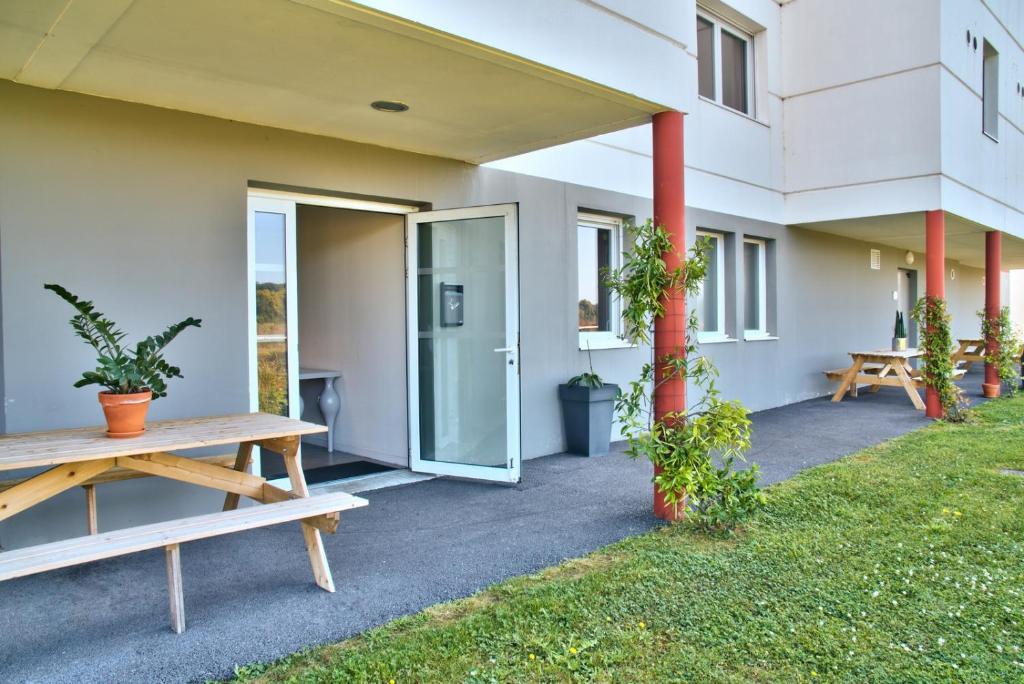 Zahrada ubytování Adonis Hotel Bayonne