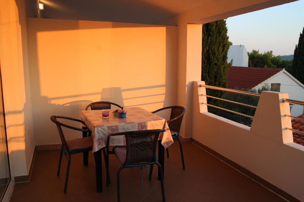 Balkón alebo terasa v ubytovaní Apartments M