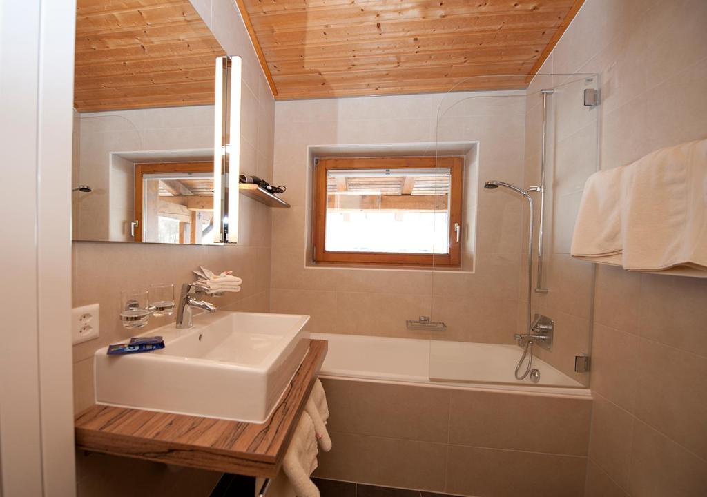 Vannituba majutusasutuses Apartment Bergsonne