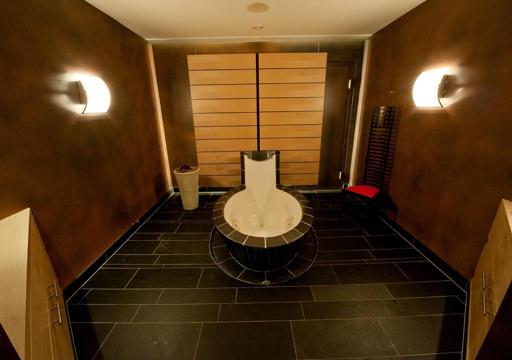 Vannituba majutusasutuses Apartment Bergsonne