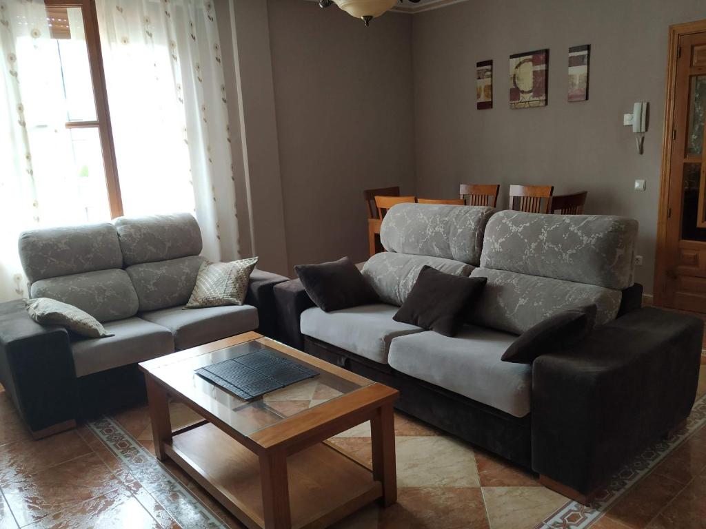 Posezení v ubytování Casa Hormazas