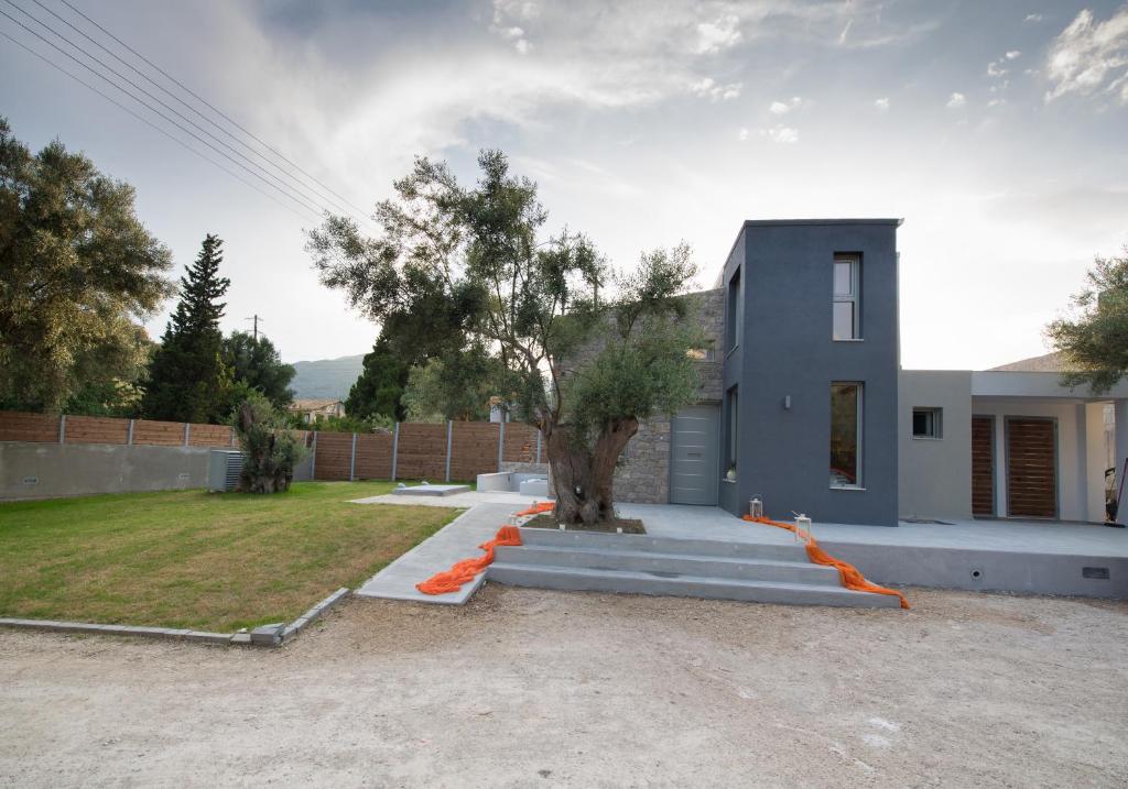 Budova, kde se vila nachází