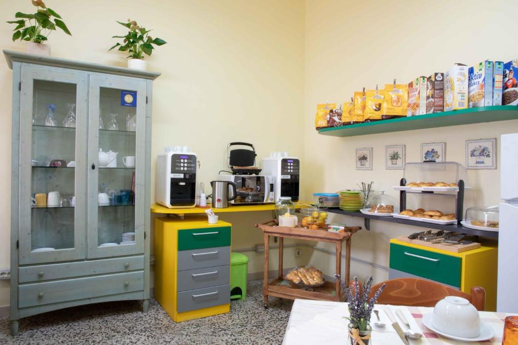 Kuchnia lub aneks kuchenny w obiekcie Al Frantoio Maddii Levane bed and breakfast