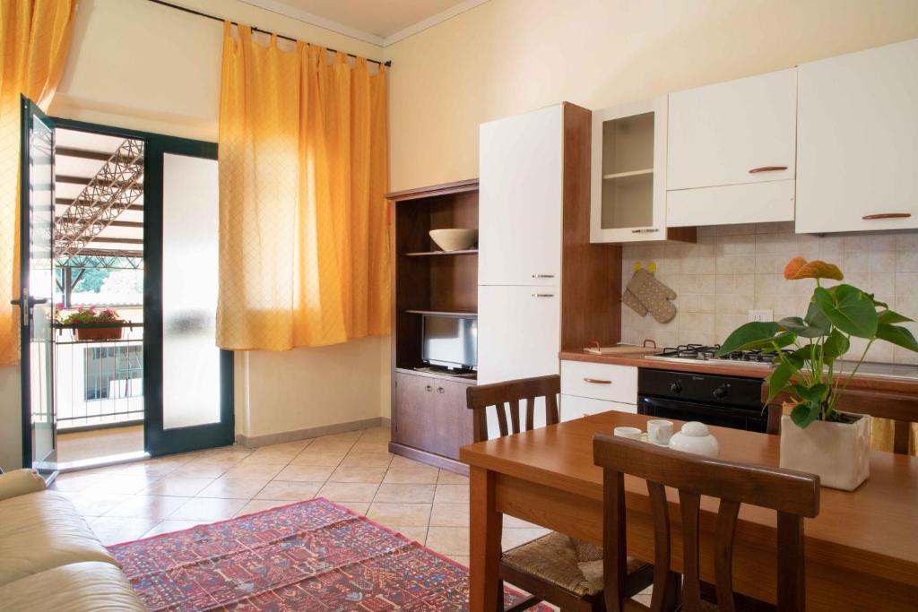 Kuchnia lub aneks kuchenny w obiekcie Al Frantoio Maddii Levane bed and breakfast
