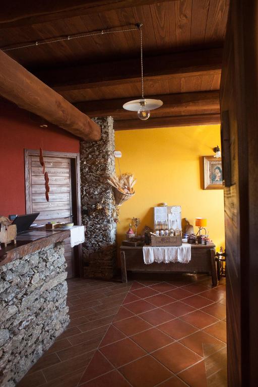 Posezení v ubytování Agriturismo A Nostro Mizoun