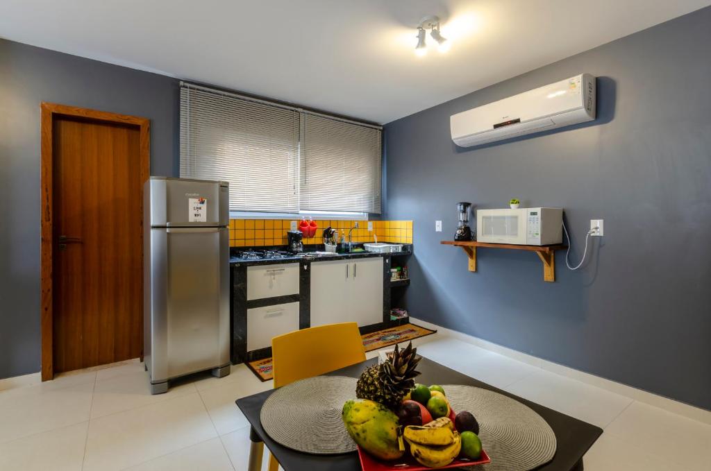 Kuchyň nebo kuchyňský kout v ubytování Condominio Luna Rossa