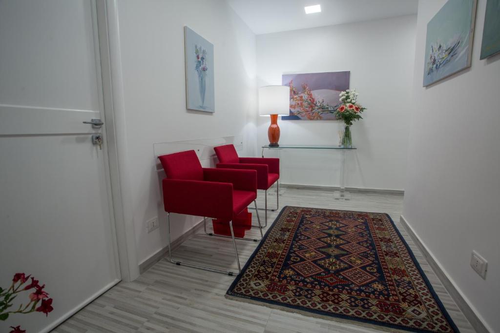 Posezení v ubytování B&B al Centro