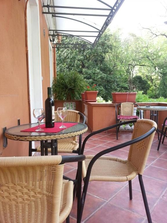 Balkón nebo terasa v ubytování Apartments Vojin
