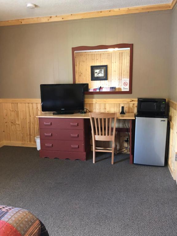 Kuchyň nebo kuchyňský kout v ubytování Red Lodge Inn