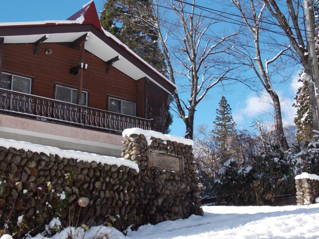 Myoko Ski Lodge in Akakura Village v zimě