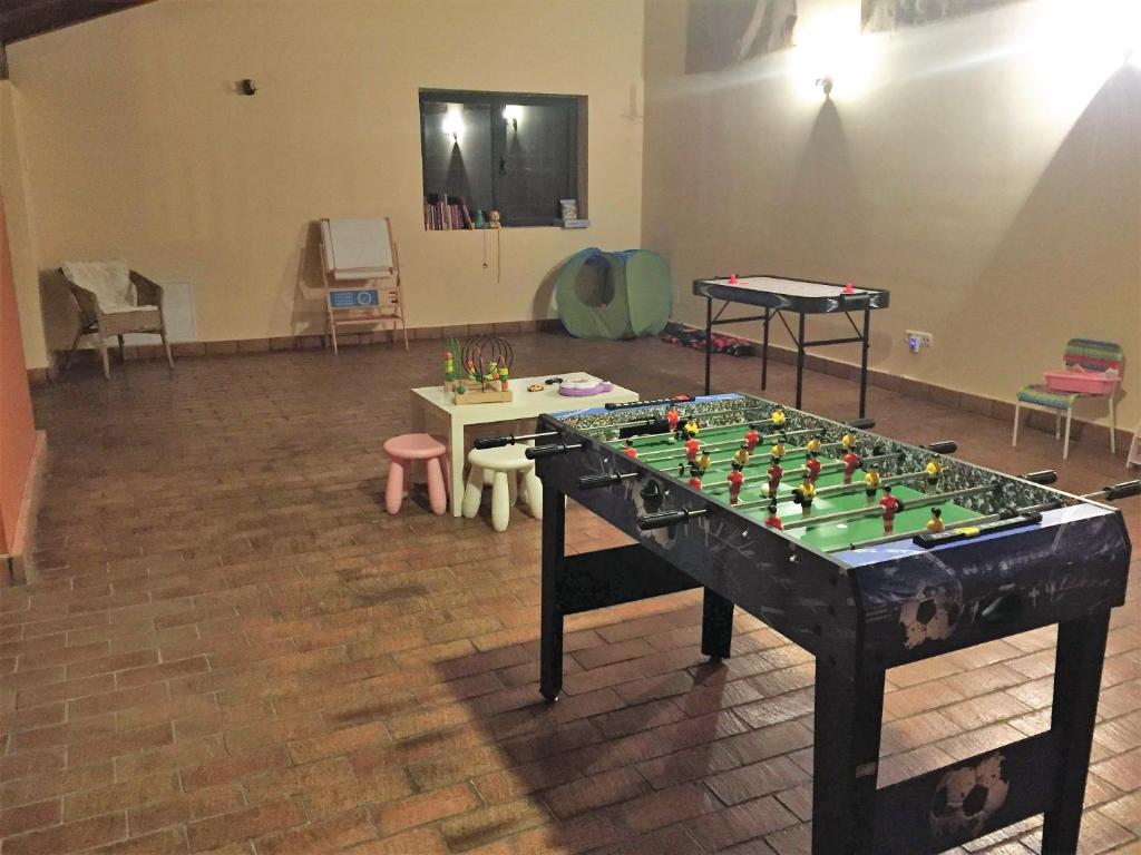 Herní místnost v ubytování Villa Mavi