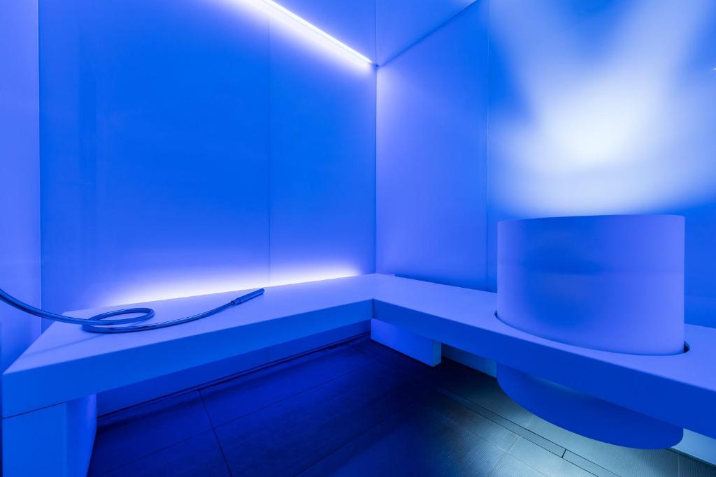 Postel nebo postele na pokoji v ubytování Hotel Tiferno