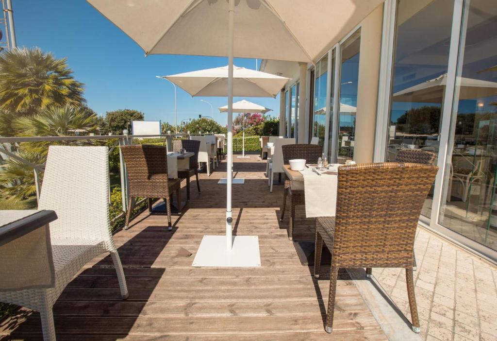 Balkón nebo terasa v ubytování Savoy Hotel