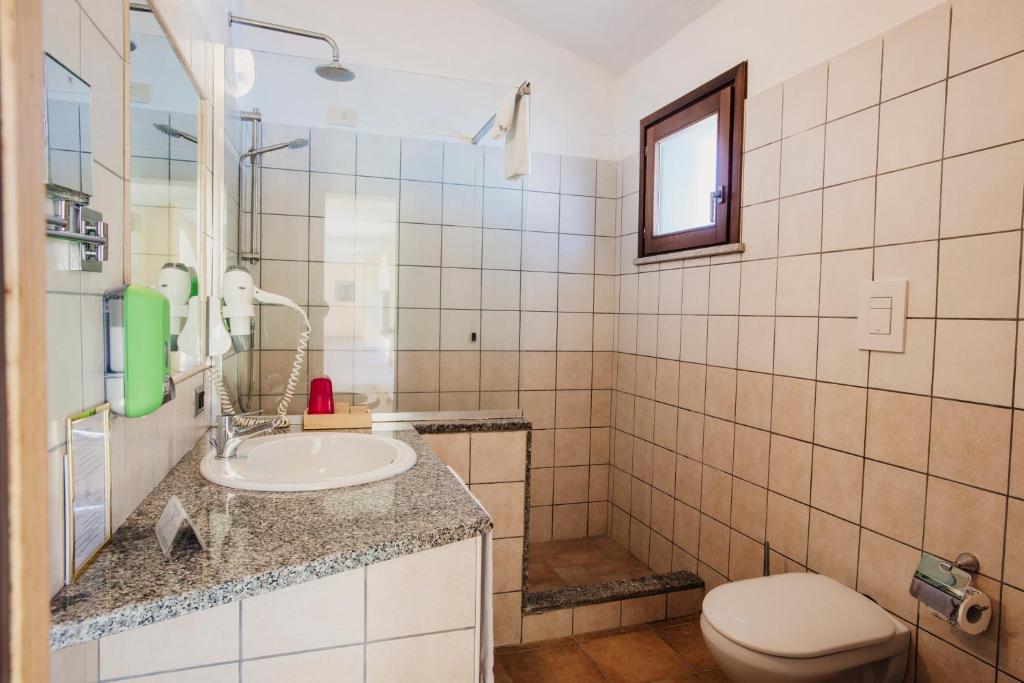 Koupelna v ubytování Hotel Luci Del Faro