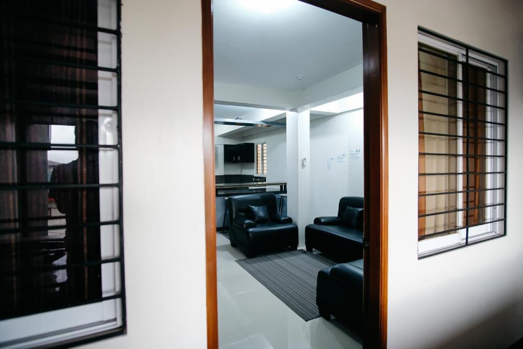 Istumisnurk majutusasutuses Sleepadz - Capsule Beds Dormitel in Magsaysay Ave Naga