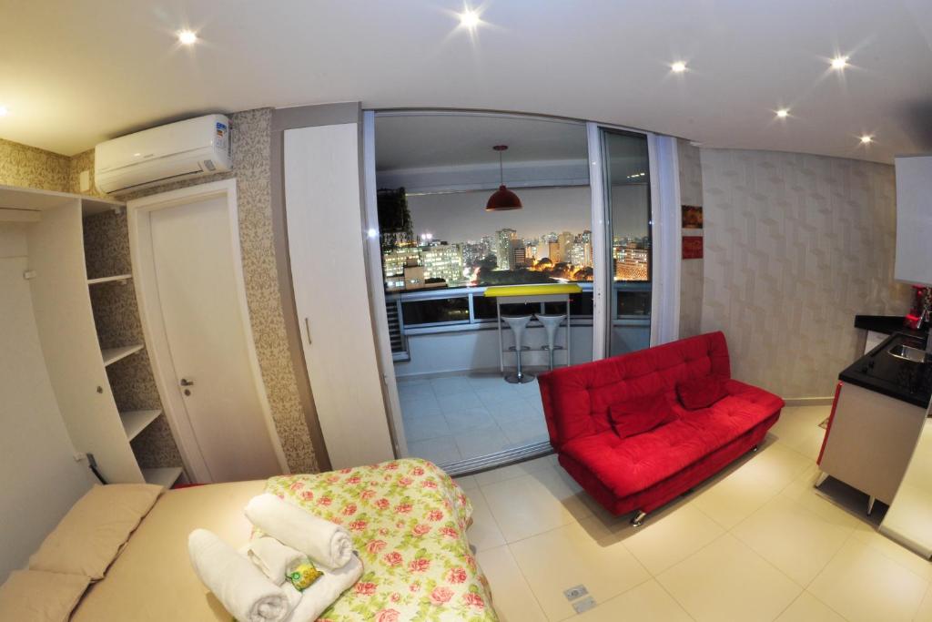 Seja Paulista Residence - 带阳台的公寓