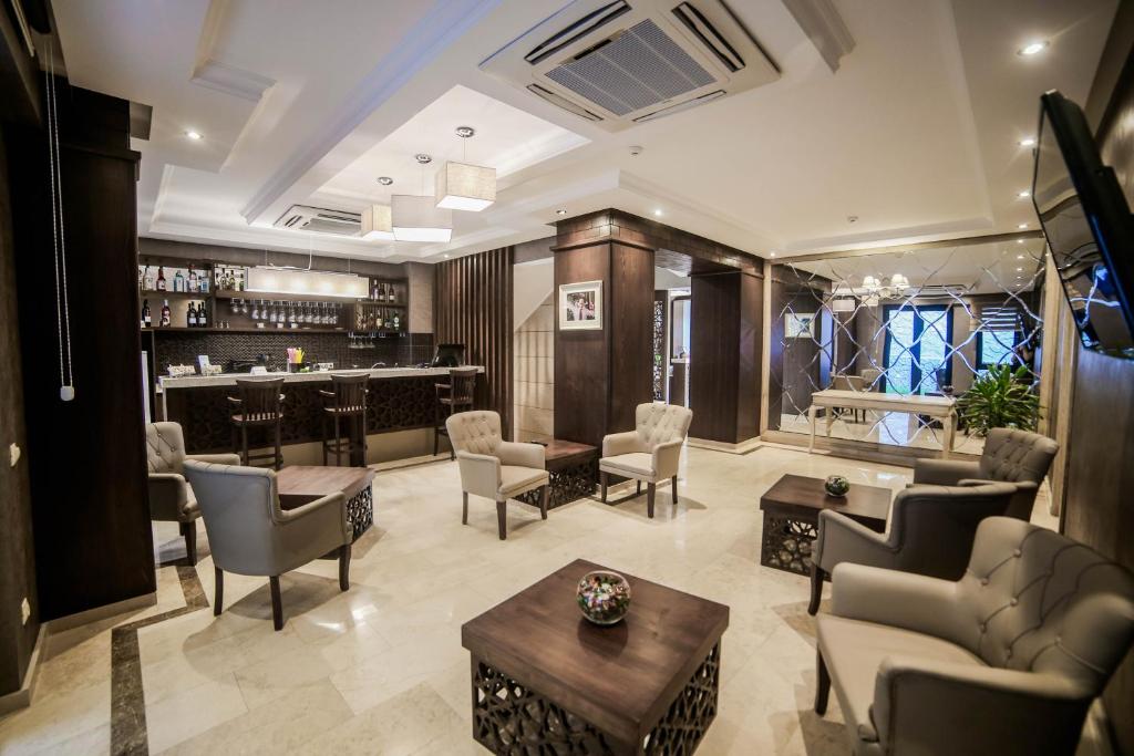 Posezení v ubytování Boutique Hotel Mimino