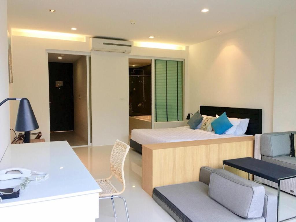 Posezení v ubytování Mida de Sea Residence Hua Hin