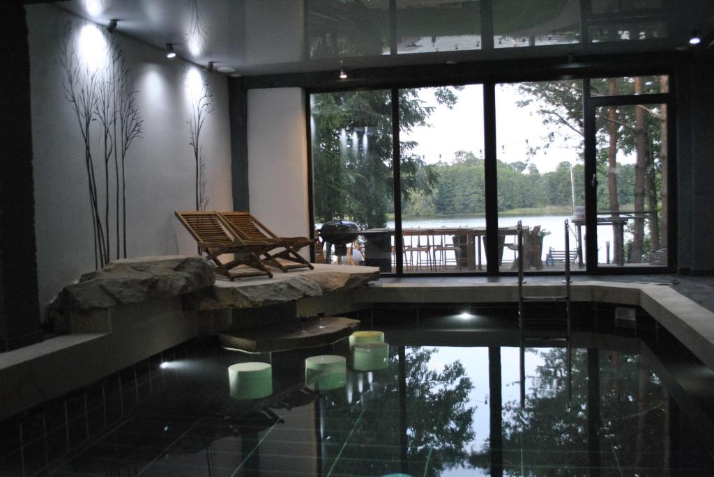 Willa Borowa Przystań - Villa Con Piscina Privada